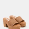 Trippy Cognac Raffia