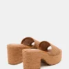Trippy Cognac Raffia
