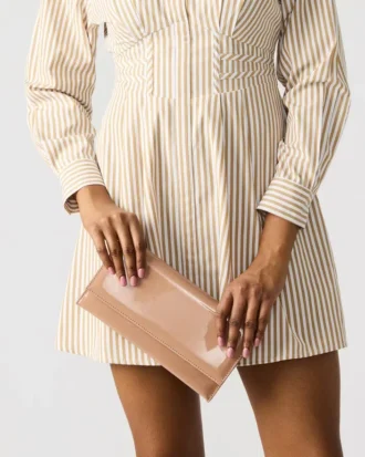 Τσάντα Juliana Blush Patent