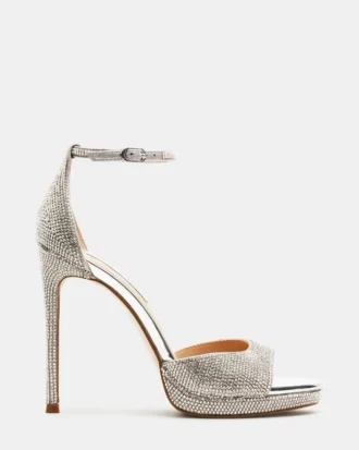 Wiley Silver Rhinestones